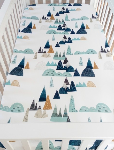 Prześcieradło z gumką góry Samiboo