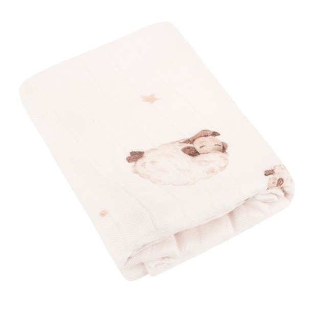 bamboo diaper with a muslin weave sheep.jpg