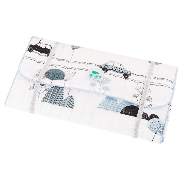 Pikowana mata do przewijania bambino maluszek Samiboo.jpg