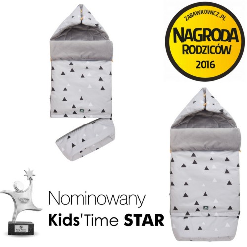 Śpiworek SUPERB Classic trójkąty srebrny nagroda
