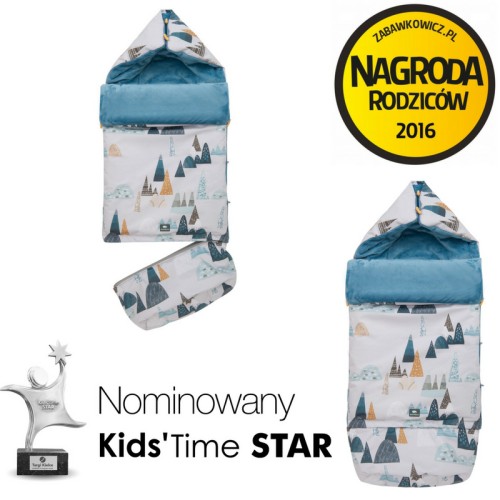 Śpiworek SUPERB Classic góry peonie nagroda