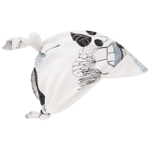 bamboo scarf/hat with a visor bambino