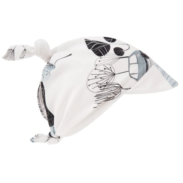 bamboo scarf/hat with a visor bambino