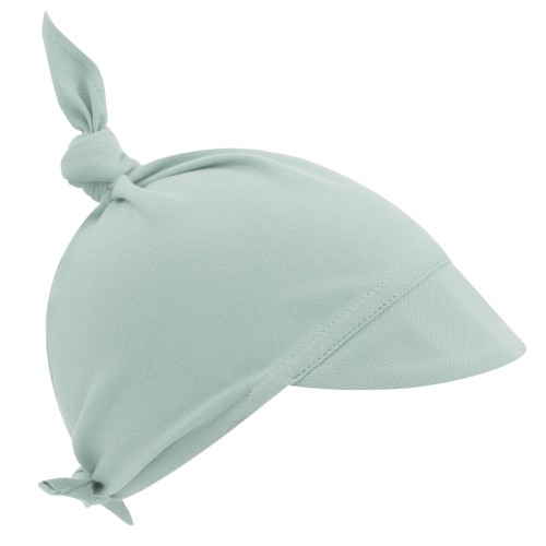 bamboo scarf/hat with a visor mint samiboo