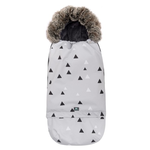 SUPERB Eskimo Śpiworek trójkaty grafit Samiboo
